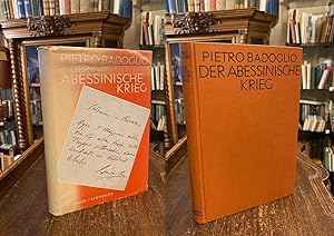 Der Abessinische Krieg. Mit einem Vorwort von Benito Mussolini. Aus dem Italienischen (La Guerra ...