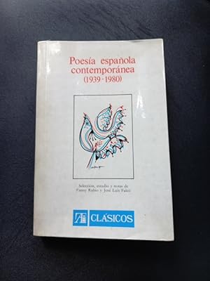 Seller image for Poesa espaola contempornea for sale by Vrtigo Libros