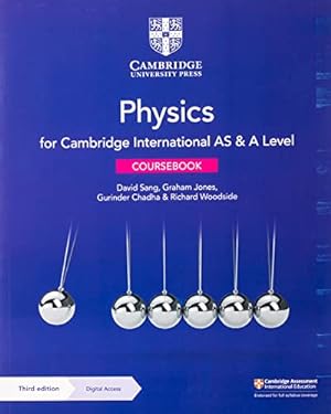 Bild des Verkufers fr Cambridge International AS & A Level Physics Coursebook with Digital Access (2 Years) zum Verkauf von WeBuyBooks