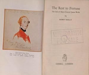 Bild des Verkufers fr The Rest to Fortune - the life of Major-General James Wolfe zum Verkauf von WeBuyBooks