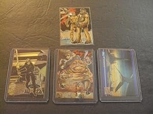 4 Star Wars Galaxy Chase Cards #3-4 Of 6, #11, SWGM2