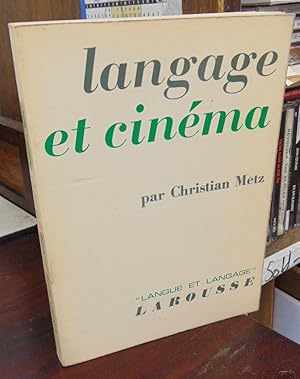 Immagine del venditore per Langage et cinema venduto da Atlantic Bookshop