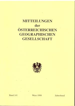 Imagen del vendedor de Mitteilungen der sterreichischen Geographischen Gesellschaft, Band 141 (1999) a la venta por Andreas Schller