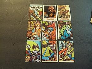 110 Assorted Fright Flicks Cards 1988 Topps