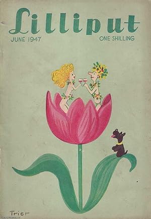Lilliput Magazine. June 1947. Vol.20 no.6 Issue no.120. James Fitton colour drawings, Georges Sim...