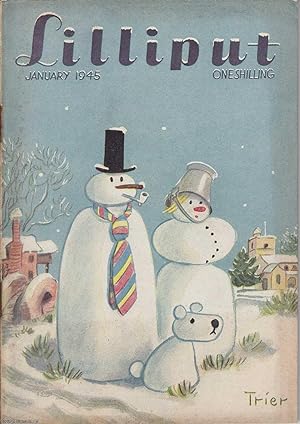 Lilliput Magazine. January 1945. Vol.16 no.1 Issue no.91. Sir J.K. Shuttleworth, Beachcomber, G.E...