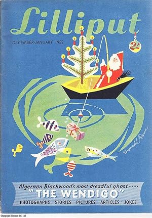 Lilliput Magazine. December-January 1952. Vol.29 no.6 Issue no.175. Ronald Searle drawings, Edwar...