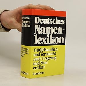 Seller image for Deutsches Namenlexikon for sale by Bookbot