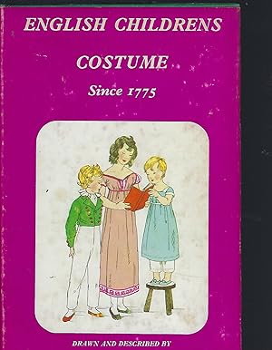 Immagine del venditore per English Children's Costume Since Since 1775 venduto da Peakirk Books, Heather Lawrence PBFA