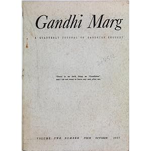 Gandhi Marg. A quarterly journal of Gandhian thought. Volume Two, Number 4, October 1958.