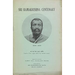 Sri Ramakrishna Centenary, 1836-1936. An appeal.