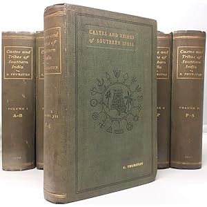 Castes and Tribes of Southern India. Assisted by K. Rangachari. [Seven volume set]