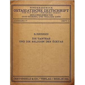 Die Tantras und de Religion der Saktas.