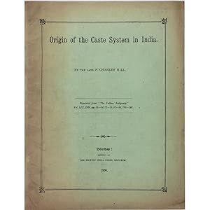 Origin of the Caste System in India.