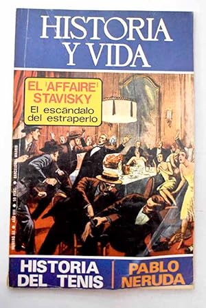 Seller image for Historia y Vida, n 88 JULIO 1975:: El affaire Stavisky; El escndalo del estraperlo; Historia del tenis. Del Jeu de Paume a la Copa Davis; El interrogatorio de Jos Antonio Primo de Rivera; Espaoles en el asedio de Bir Hakeim; La ltima cancin de Edith Piaf; Los moriscos aragoneses y las libertades de Aragn; Testimonios de la Guerra de Espaa. Tab; El fusilamiento de Salou o el sexto sentido; Marco histrico de un magnicidio. Muerte del rey Faisal for sale by Alcan Libros