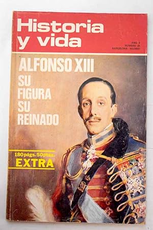 Image du vendeur pour Historia y Vida, n 56 NOVIEMBRE 1972:: Un rey en su pequea historia; Alfonso XIII. El regeneracionismo en el trono; Mara Cristina, reina regente; Antologa de textos. La austera corte de doa Mara Cristina; Antologa de textos. La Monarqua ante la Dictadura; Testigo directo. Unos recuerdos vividos con Alfonso XIII; Rey autoritario o rey constitucional?; Alfonso XIII y la vertiente exterior de Espaa; Antologa de textos. Nacer rey; La reina Victoria Eugenia; Entender a Alfonso XIII; Antologa de textos. Mi visita al rey; Alfonso XIII en la perspectiva poltica de su tiempo; Alfonso XIII ante la Repblica; Los atentados contra Alfonso XIII; Ttulos, ascendencia hispnica y parentesco europeo de Alfonso XIII; Antologa de textos. 14 de abril: llega la Repblica; Antologa de textos. Ex mis en vente par Alcan Libros