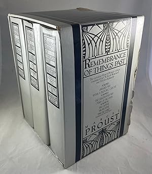 Seller image for Remembrance of Things Past - Swann's Way, Within a Budding Grove, The Guermantes Way, Cities of the Plain, The Captive, The Fugitive and Time Regained(3 Volume Set in Slipcase) for sale by Lost Paddle Books, IOBA