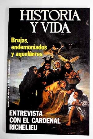 Immagine del venditore per Historia y Vida, n 85 ABRIL 1975:: Franco y el franquismo (1939-1974). 2a parte. Las etapas del Rgimen; Espaa en la cancin popular anglosajona; Entrevista con el cardenal Richelieu; Historia y leyenda de la Orden de la Jarretera; Tres damas en la Historia Antigua; Exilio y muerte de Goya; 1936-39. Las condecoraciones del Ejrcito Republicano; Brujas y endemoniados; Cmo naci el crucigrama; Pequea historia del ltimo parte de guerra; Valdivia, conquistador de Chile venduto da Alcan Libros