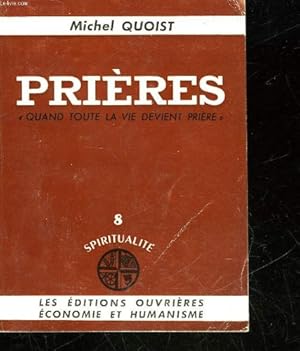 Image du vendeur pour PRIERES - 8 - SPIRITUALITE mis en vente par Ammareal