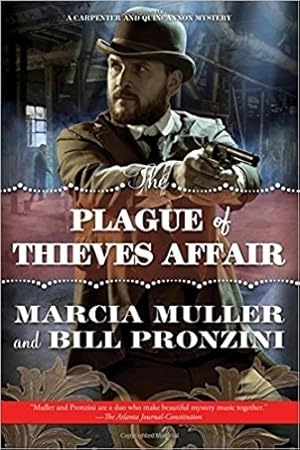 Bild des Verkufers fr Muller, Marcia & Pronzini, Bill | Plague of Thieves Affair, The | Double-Signed 1st Edition zum Verkauf von VJ Books