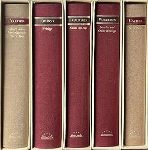 A Grouping of Five [5] Library of America Anniversary Publications: Theodore Dreiser: Sister Carr...