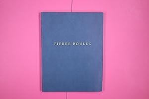 Seller image for PENSIERI PER PIERRE BOULEZ. for sale by Butterfly Books GmbH & Co. KG