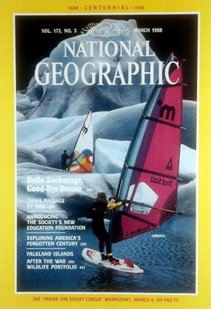 Imagen del vendedor de National Geographic Magazine: March 1988 a la venta por Kayleighbug Books, IOBA