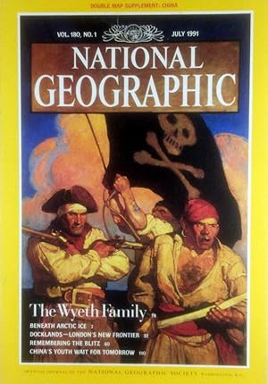 Seller image for National Geographic Magazine: July 1991 for sale by Kayleighbug Books, IOBA