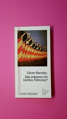 Imagen del vendedor de WIE ERKENNE ICH GOTTES FHRUNG?. a la venta por Butterfly Books GmbH & Co. KG
