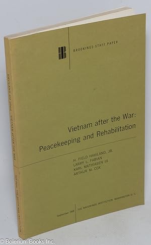 Imagen del vendedor de Vietnam after the War: Peacekeeping and Rehabilitation a la venta por Bolerium Books Inc.