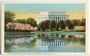 Immagine del venditore per Lincoln Memorial from across the Potomac, Washington, D. C. - Postcard venduto da Argyl Houser, Bookseller