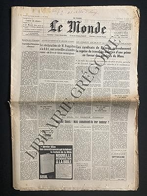 LE MONDE-N°8194-MERCREDI 19 MAI 1971