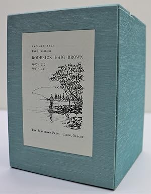 Excerpts from the Diaries of Roderick Haig-Brown 1927-1929 & 1932-1933 [Six Volumes]