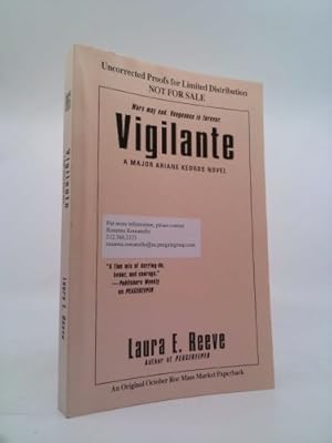 Seller image for Vigilante: A Major Ariane Kedros Novel for sale by ThriftBooksVintage