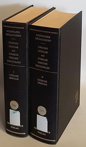 Image du vendeur pour English-German, German-English Dictionary/ Englisch-Deutsches, Deutsch-Englisches Wrterbuch (2 vols.cpl./ 2 Bnde KOMPLETT) mis en vente par books4less (Versandantiquariat Petra Gros GmbH & Co. KG)