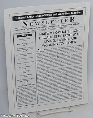 Newsletter: A Quarterly Publication of NA/BWMT, a Gay Multiracial Organization for All People; Vo...