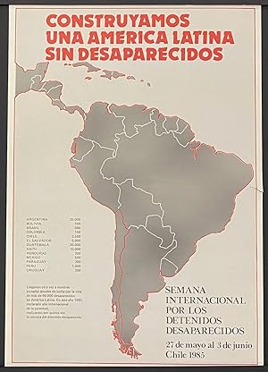 Construyamos una América Latina sin Desaparecidos [poster]