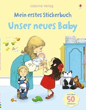 Immagine del venditore per Mein erstes Stickerbuch: Unser neues Baby: Mit ber 50 Stickern venduto da Express-Buchversand