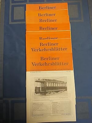 Imagen del vendedor de Berliner Verkehrsbltter. 32.Jahrgang 1985. Heft 1-12 (12 Hefte komplett). Informationsschrift fr Freunde des Berliner Verkehrs. a la venta por Antiquariat BehnkeBuch