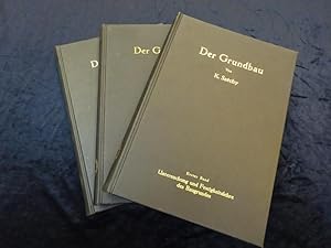 Bild des Verkufers fr Der Grundbau. 2 Bde. in 3. Neubearbeitung der 2. ungar. Auflage. [Aus d. Ungar. bertragen von K. Reimholz]. zum Verkauf von Antiquariat Lcker