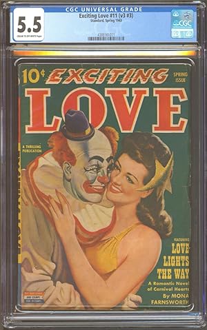 Exciting Love 1943 Spring, #11. CGC