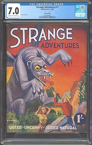 Strange Adventures1946, #1. CGC FN/VF 7.0