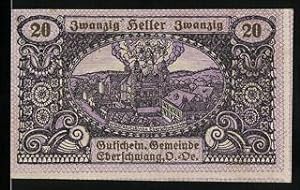 Seller image for Notgeld Eberschwang 1920, 20 Heller, Wallfahrtskirche, Eber for sale by Bartko-Reher
