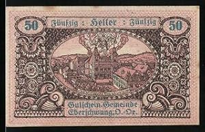 Seller image for Notgeld Eberschwang 1920, 50 Heller, Wallfahrtskirche, Ornamente for sale by Bartko-Reher