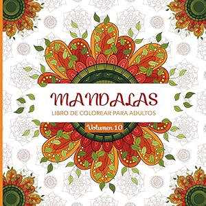 Seller image for Mandalas 10 Libro de colorear para adultos for sale by Imosver