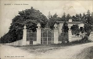 Ansichtskarte / Postkarte Bligny Essonne, Entree du Chateau