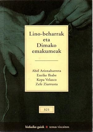 Imagen del vendedor de Lino-beharrak eta Dimako emakumeak . a la venta por Librera Astarloa