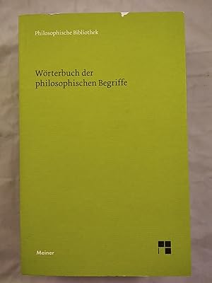 Wörterbuch der philosophischen Begriffe.