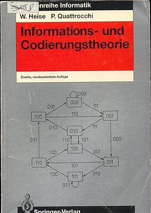 Bild des Verkufers fr Informations- und Codierungstheorie diskreten Kommunikationssystemen zum Verkauf von avelibro OHG
