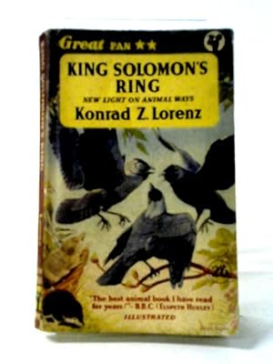 Seller image for King Solomon's Ring for sale by World of Rare Books
